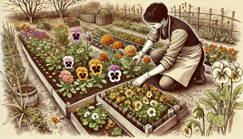 Cultivating Edible-Flowers for Decoration and Culinary Use